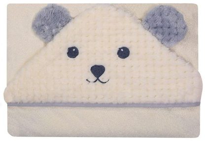 DUETBABY OKRYCIE KĄPIELOWE HAFT SOFT  MIŚ/KOT FROTTE 322