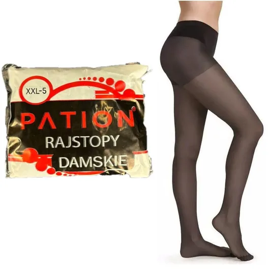 RAJ-POL RAJSTOPY DAMSKIE CZARNE PATION 737048, 737055, 737062, 737079