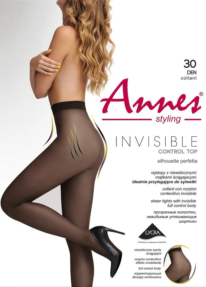 ANNES RAJSTOPY INVISIBLE 30 DEN