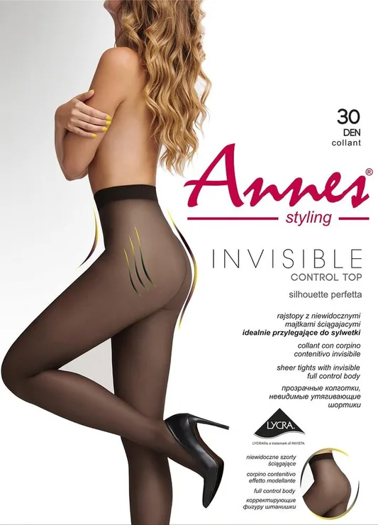ANNES RAJSTOPY INVISIBLE 30 DEN
