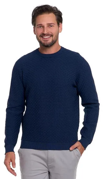 MORAJ MĘSKI SWETER Z TEKSTURĄ OMS4300-001
