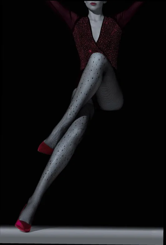 KNITTEX RAJSTOPY DAMSKIE KABARETKI 11908 SUPERSTAR