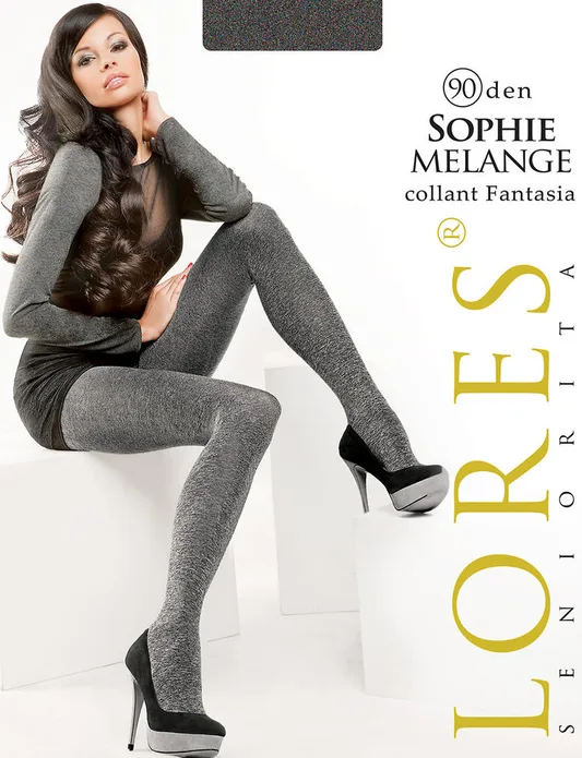 LORES RAJSTOPY SOPHIE MELANGE 90 DEN