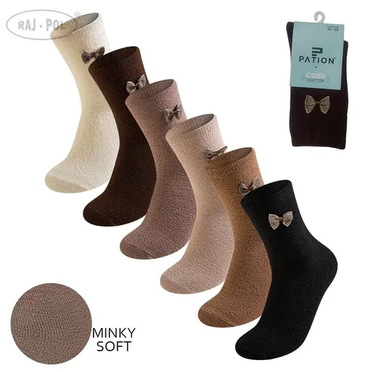 RAJ-POL SKARPETA DAMSKA MINKY SOFT W25-07 756865, 756872