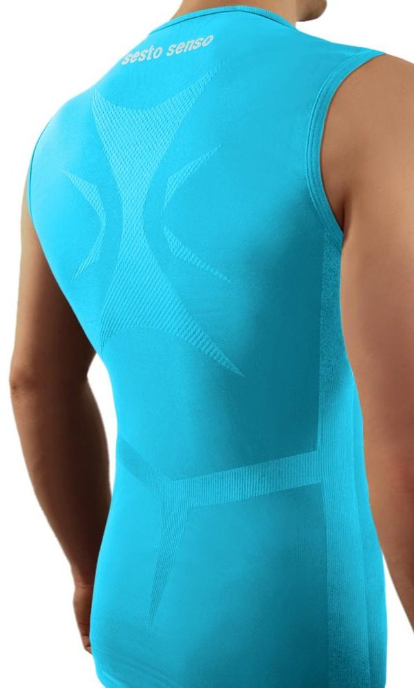 SESTO-SENSO MENS TANK TOP CL 38 - KOSZULKA TERMOAKTYWNA SZEROKIE RAMIĄCZKO