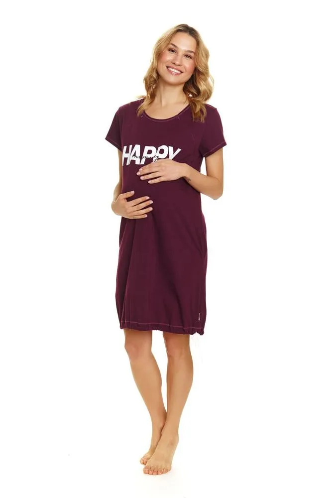 DOCTOR-NAP KOSZULA DAMSKA TCB.9504 BURGUNDY WL26