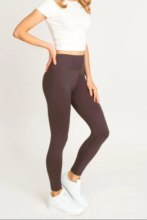 NOVITI LEGGINSY DAMSKIE GŁADKIE LE001-26