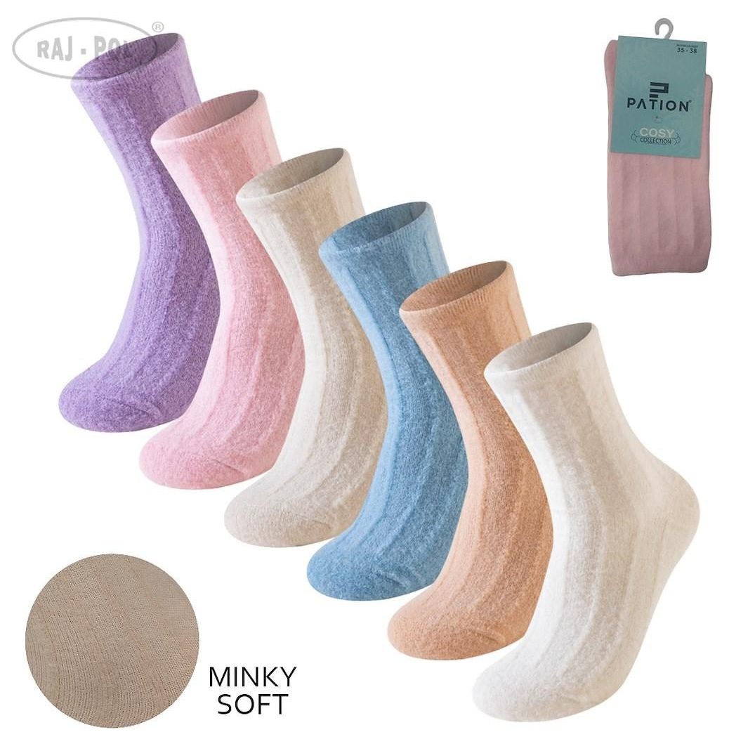 RAJ-POL SKARPETA DAMSKA MINKY SOFT W25-25 757220, 757237