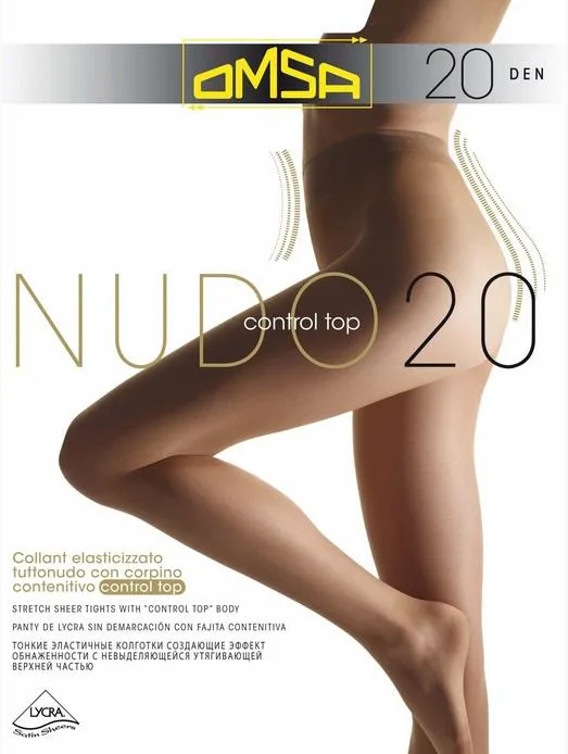 OMSA RAJSTOPY NUDO 20 CONTROL TOP - OSTATNIE SZT.