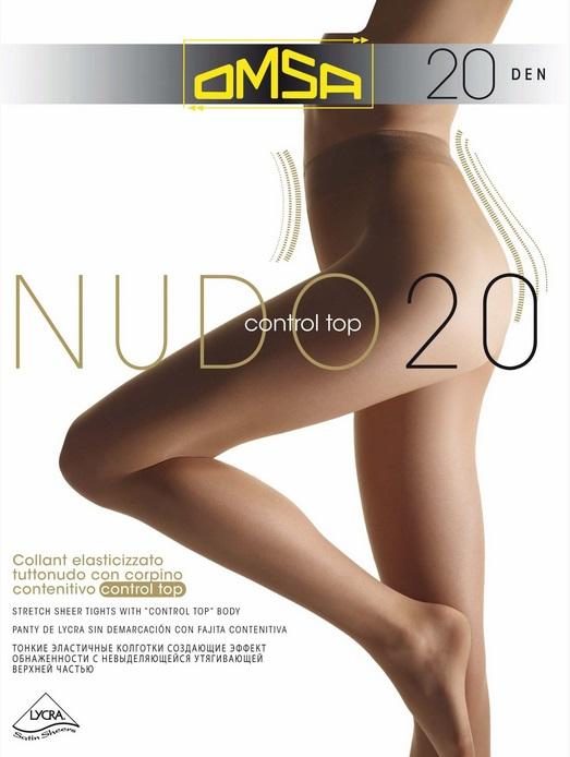 OMSA RAJSTOPY NUDO 20 CONTROL TOP - OSTATNIE SZT.
