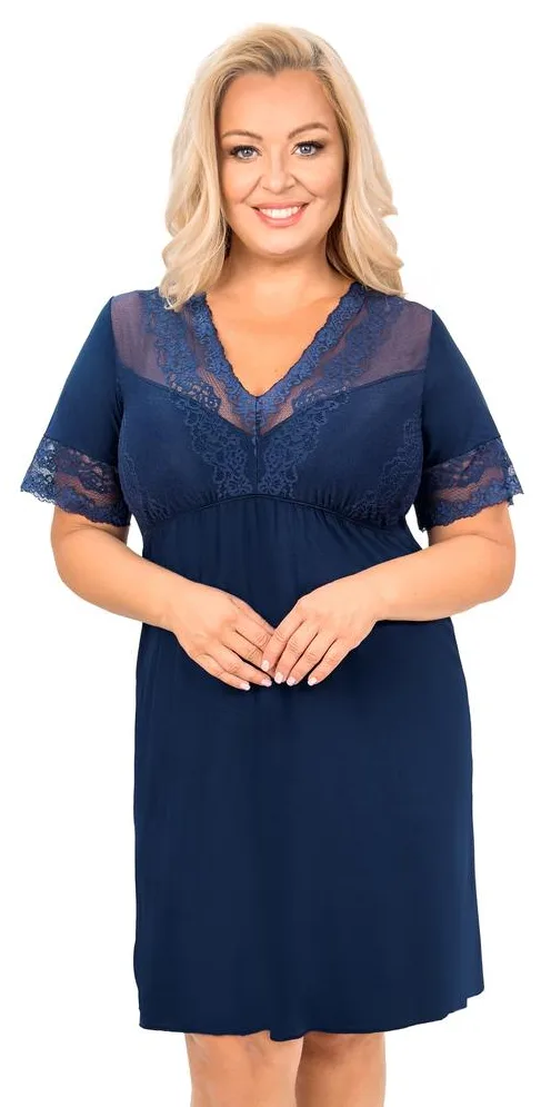 DONNA KOSZULA DAMSKA NOCNA - LINDA PLUS SIZE