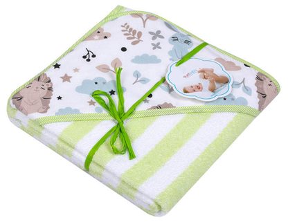 DUETBABY OKRYCIE KĄPIELOWE WZÓR PASY FROTA 320