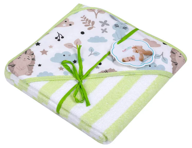 DUETBABY OKRYCIE KĄPIELOWE WZÓR PASY FROTA 320