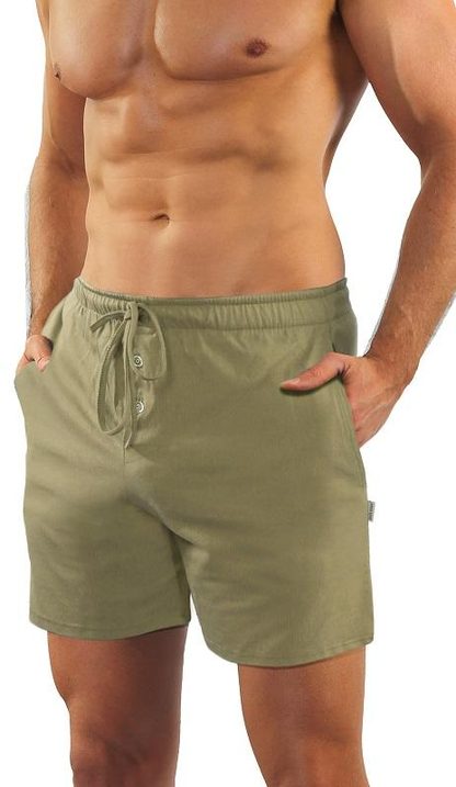 SESTO-SENSO PIŻAMA MĘSKA SHORT MILITARY 7538