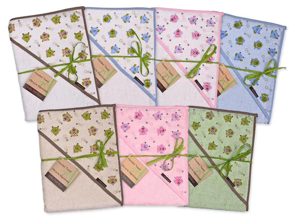 DUETBABY OKRYCIE KĄPIELOWE BAMBOO DRUK FROTE 717