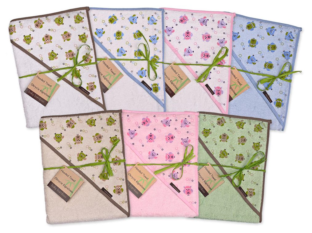 DUETBABY OKRYCIE KĄPIELOWE BAMBOO DRUK FROTE 717