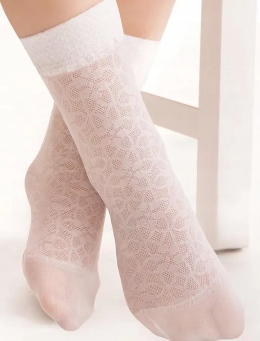 KNITTEX SKARPETY DZIECIĘCE ŻAKARD 20 DEN