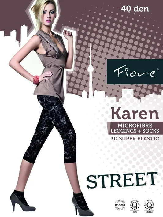 LEGGINSY FIORE KAREN, 40DEN