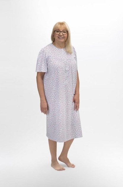 KOSZULA NOCNA DAMSKA BOGNA I 203 M-XXL KR/RĘKAW