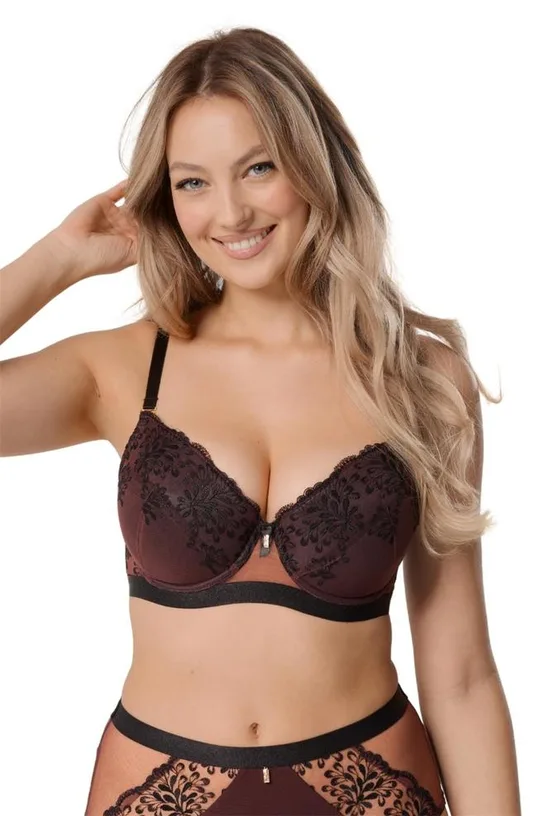 MEFEMI-NIPPLEX BIUSTONOSZ TEOFILE PUSH UP BRĄZOWY