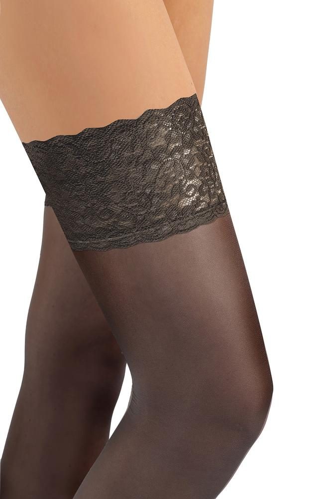 SESTO-SENSO POŃCZOCHY SAMONOŚNE ROMANTICA 15 DEN R013, PÓŁMATOWE