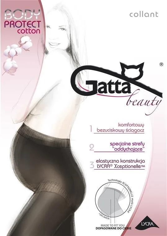 GATTA BODY PROTECT COTTON - RAJSTOPY CIĄŻOWE BAWEŁNIANE - G88000