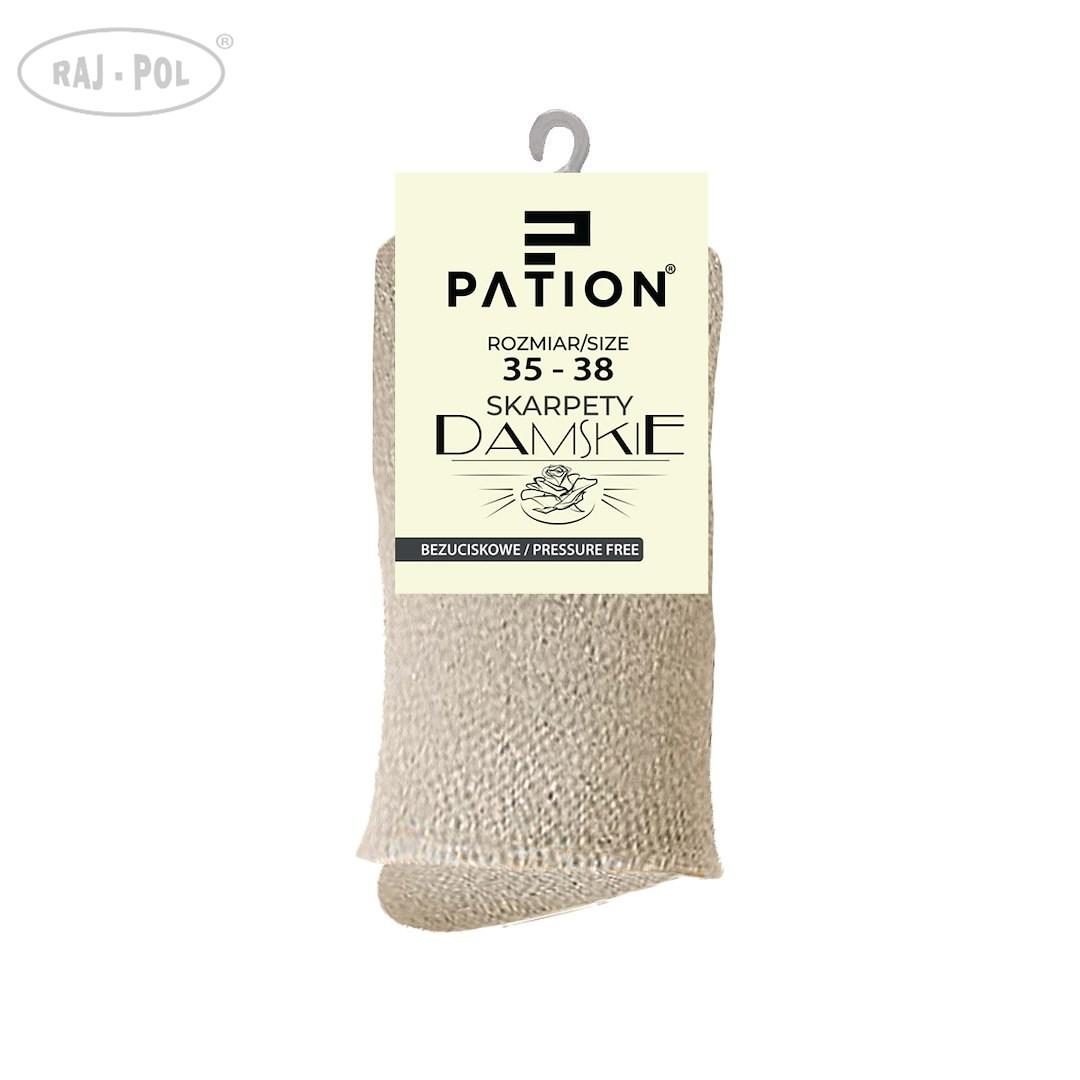RAJ-POL SKARPETY DAMSKIE BEZUCISKOWE PATION D-2515B 754298, 754304