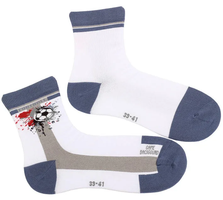 SKARPETKI WZOROWANE CHŁOPIĘCE 11-15 LAT - W44.P01, U44.P01