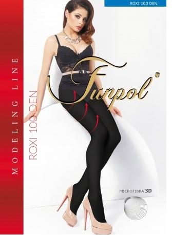 FUN-POL RAJSTOPY MICROFIBRA 3D ROXI 100 DEN