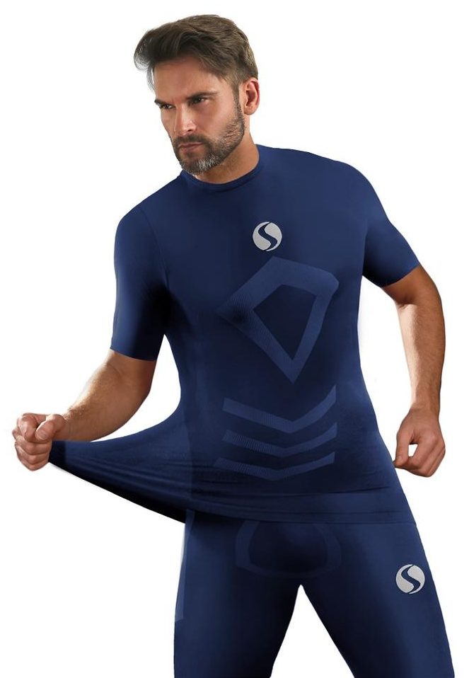 SESTO-SENSO MENS TOP SHORT CL 39 - KOSZULKA TERMOAKTYWNA KRÓTKI RĘKAW