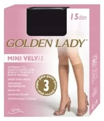 GOLDEN LADY PODKOLANÓWKI MINI VELY 15 DEN