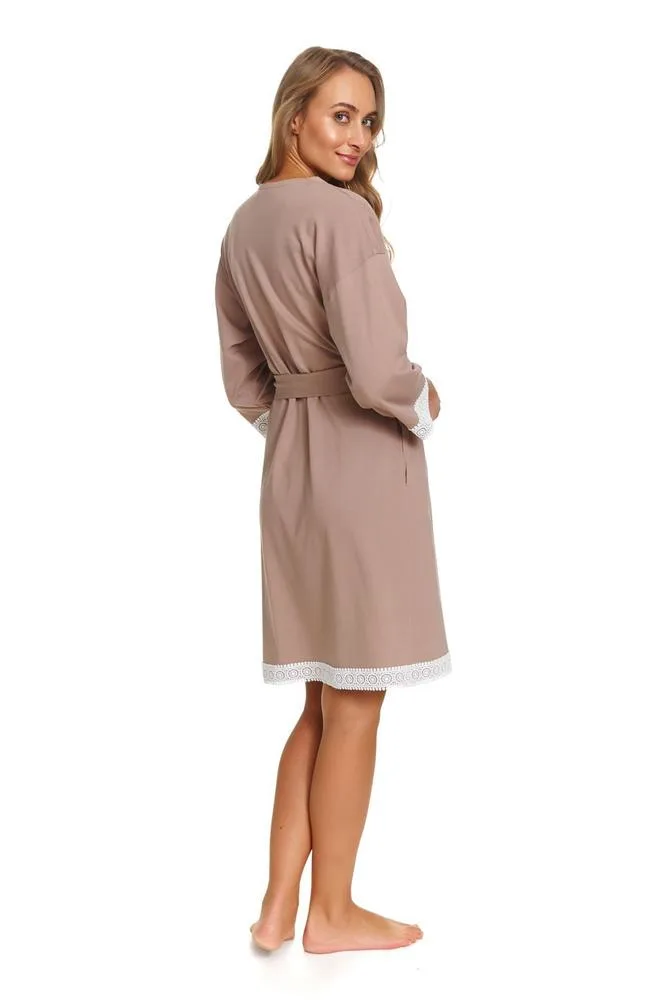 DOCTOR-NAP SZLAFROK DAMSKI SWW.7461 BEIGE WL26