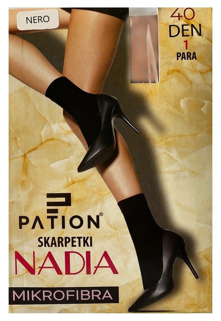 RAJ-POL SKARPETKI PATION MIKROFIBRA 40 DEN NERO 742349