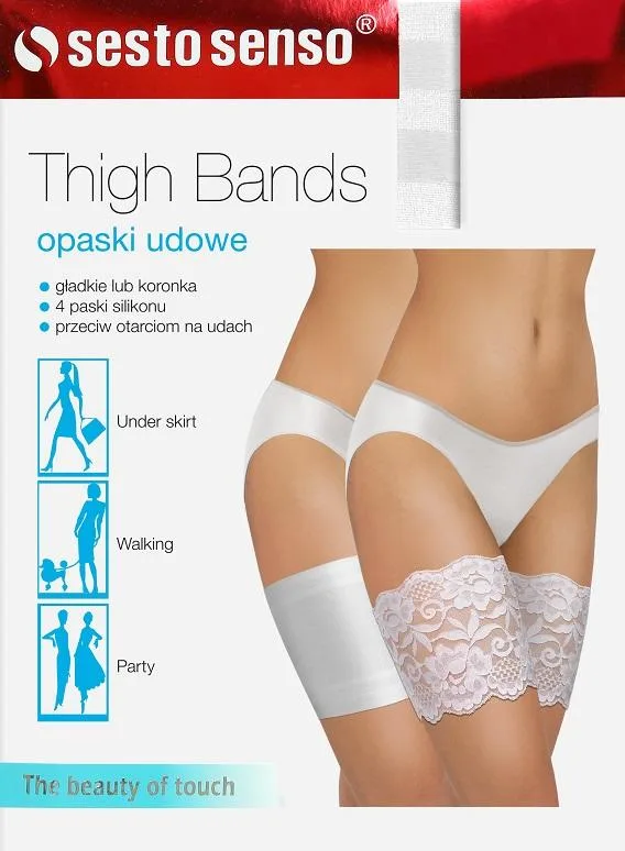 SESTO-SENSO OPASKI UDOWE THIGH BANDS - OPASKA NA UDA GŁADKA