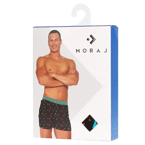 MORAJ BOKSERKI MĘSKIE LUŹNE Z KONTRASTOWYM PASKIEM MBL750-013