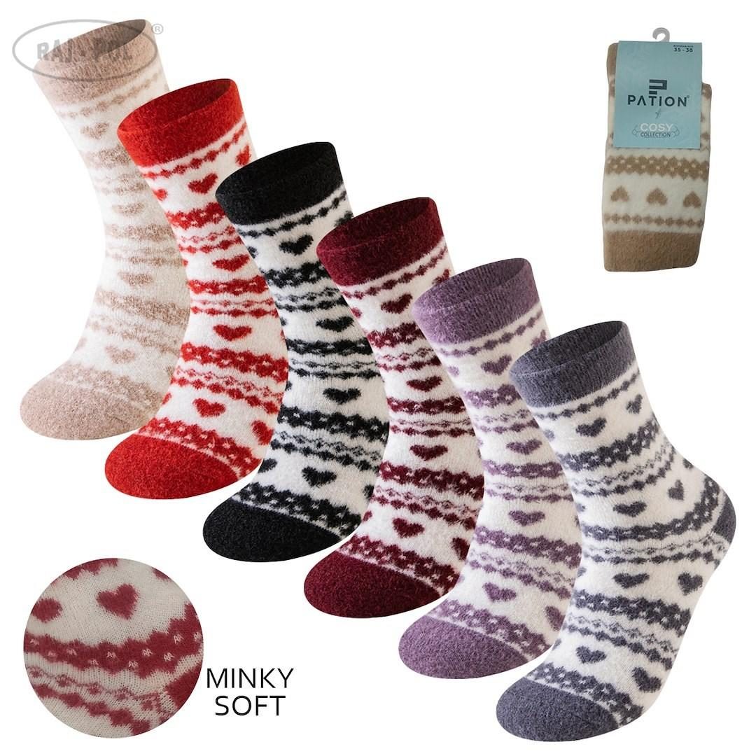 RAJ-POL SKARPETA DAMSKA MINKY SOFT W25-11 756940, 756957