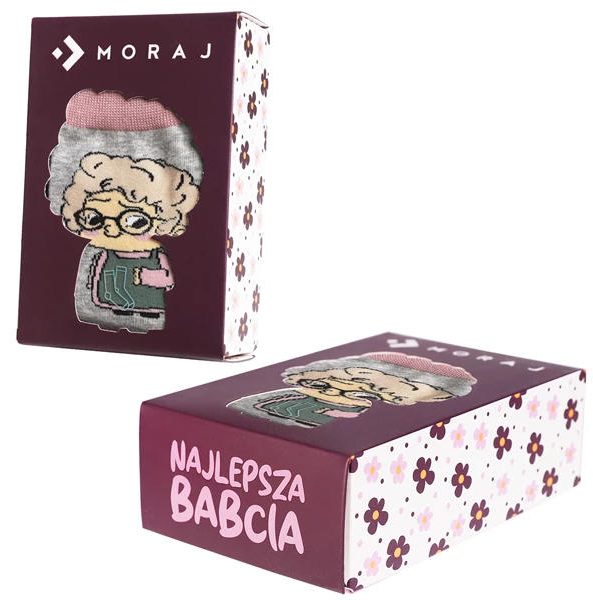 MORAJ SKARPETEK DAMSKICH NAJLEPSZA BABCIA CSLB450-004/2