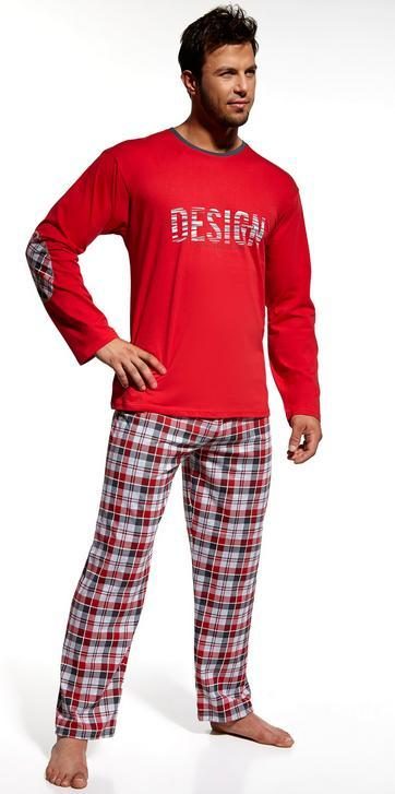 PIŻAMA MĘSKA CORNETTE 124/15 DESIGN II, DŁUGI RĘKAW