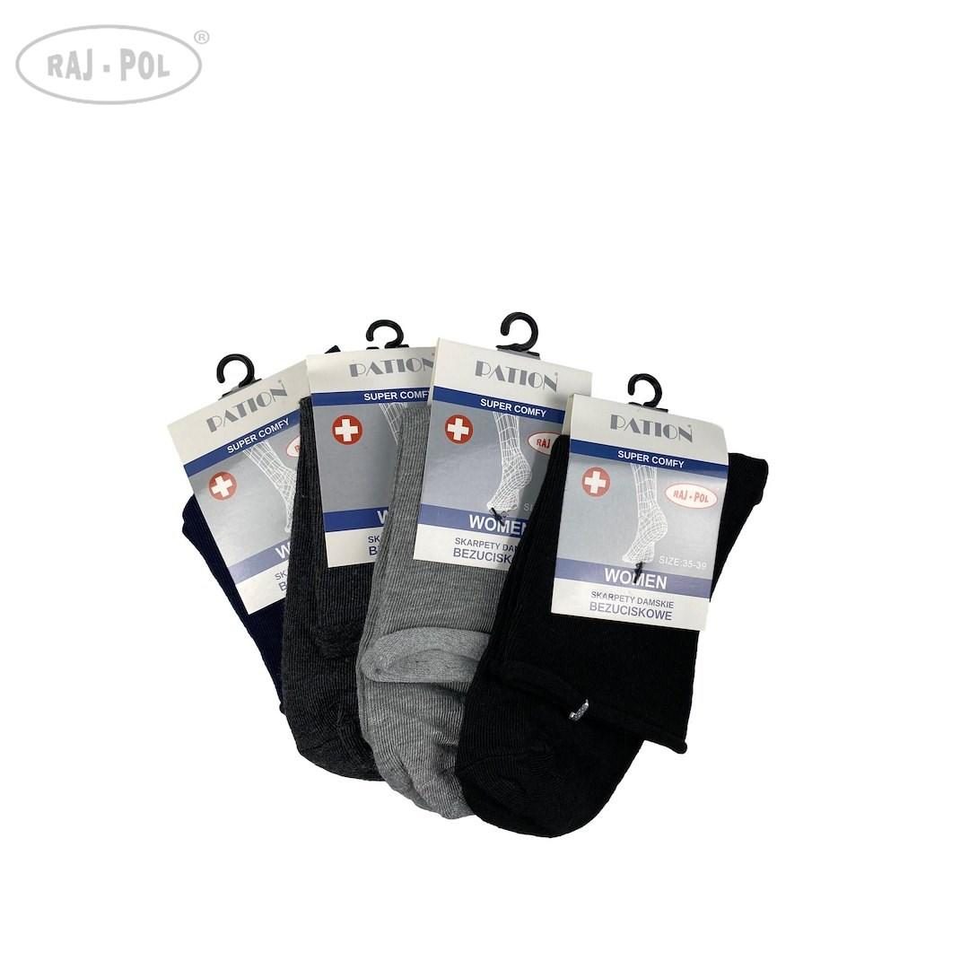 RAJ-POL SKARPETY DAMSKIE BEZUCISKOWE PATION 39-42 RP746552
