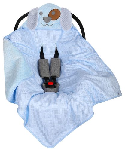 DUETBABY KOCYK ZAWIJAK DO FOTELIKA ANIMALS kod 699