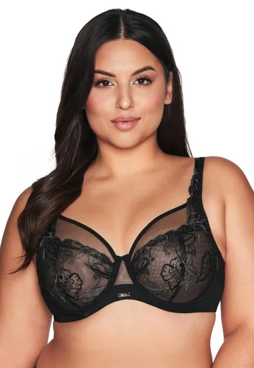 BIUSTONOSZ AV 2072 BLACK MAXI