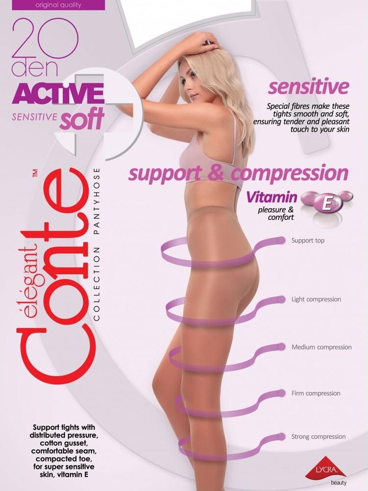 CONTE RAJSTOPY ACTIVE SOFT 20 DEN R.2-5