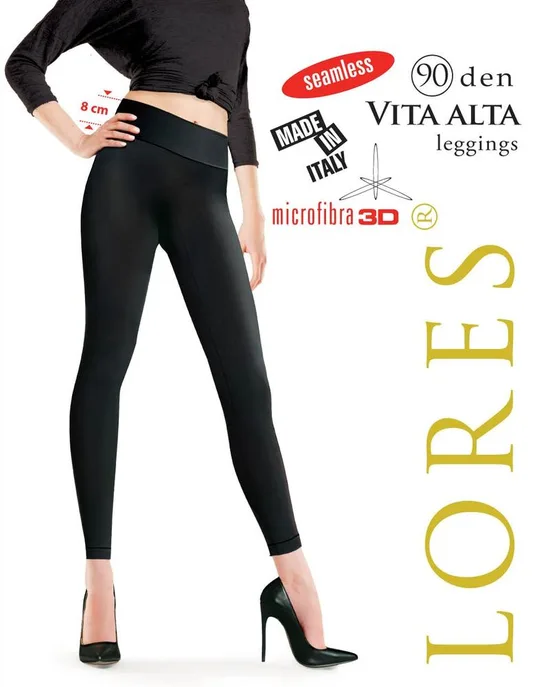 LORES LEGGINSY VITA ALTA 90 DEN