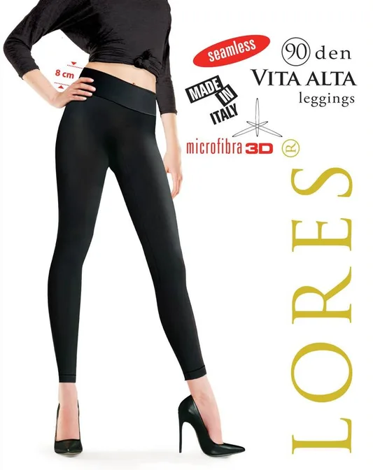 LORES LEGGINSY VITA ALTA 90 DEN