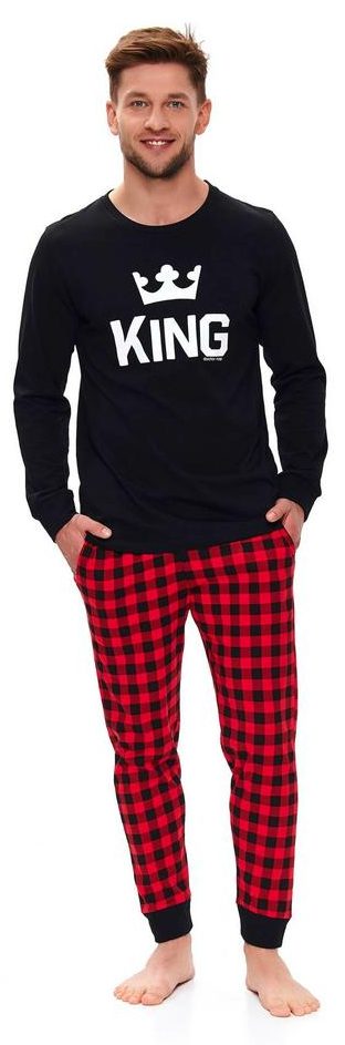 DOCTOR-NAP PIŻAMA MĘSKA, DŁUGI RĘKAW KING PMB.9761 - AW2020
