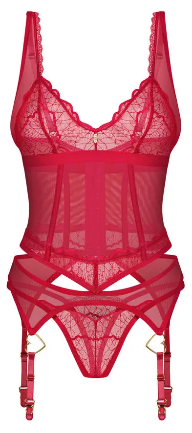 OBSESSIVE CUPIDE DESIR GORSET I STRINGI