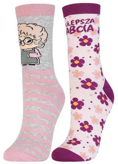 MORAJ SKARPETEK DAMSKICH NAJLEPSZA BABCIA CSLB450-004/2