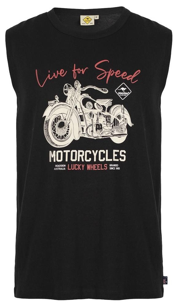 RAJ-POL ROADSIGN MĘSKI TANK TOP MOTORCYCLES CZARNY 21-036156, 21-036157, 21-036158, 21-036159, 21-036160