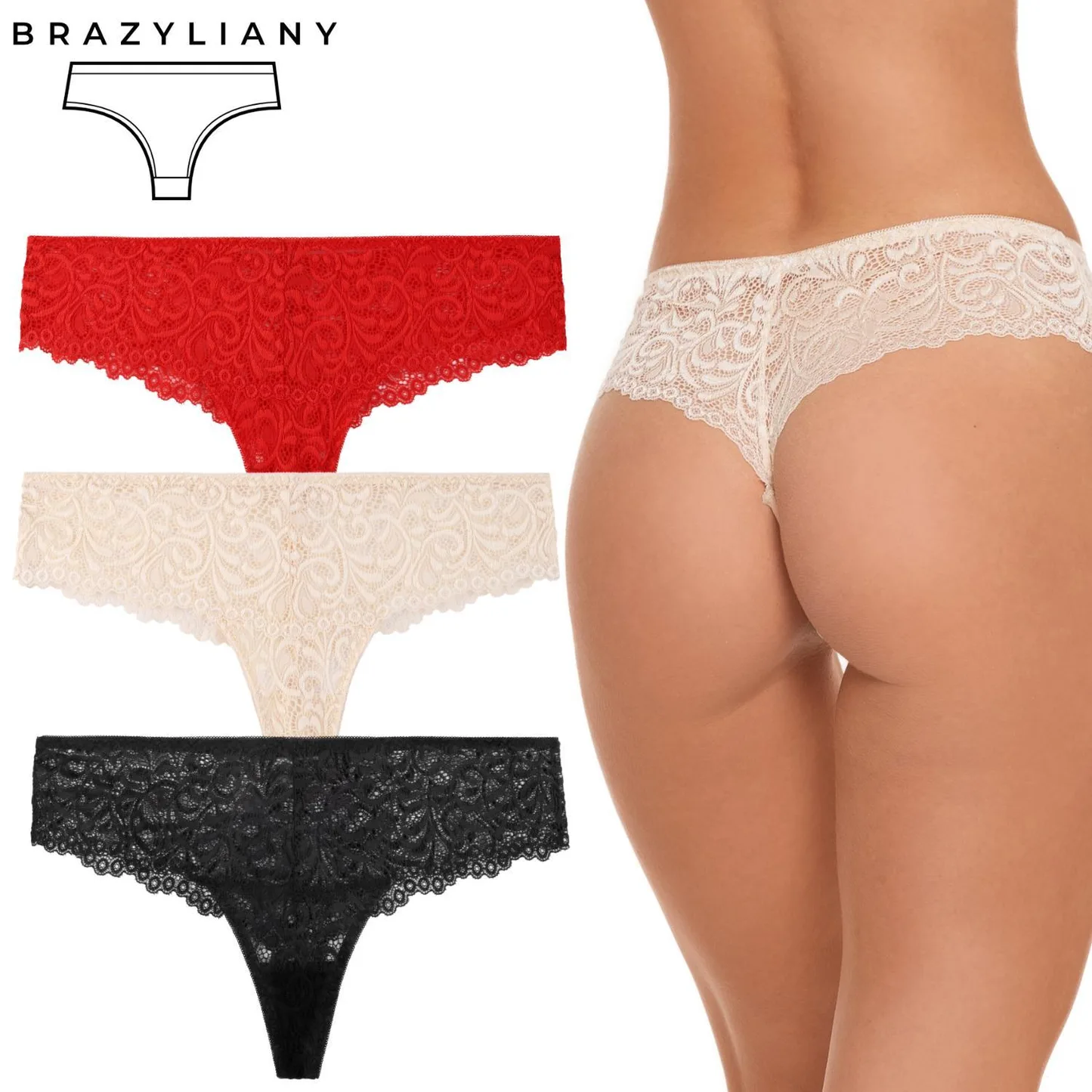 MORAJ FIGI DAMSKIE BRAZYLIANY BDM550-008