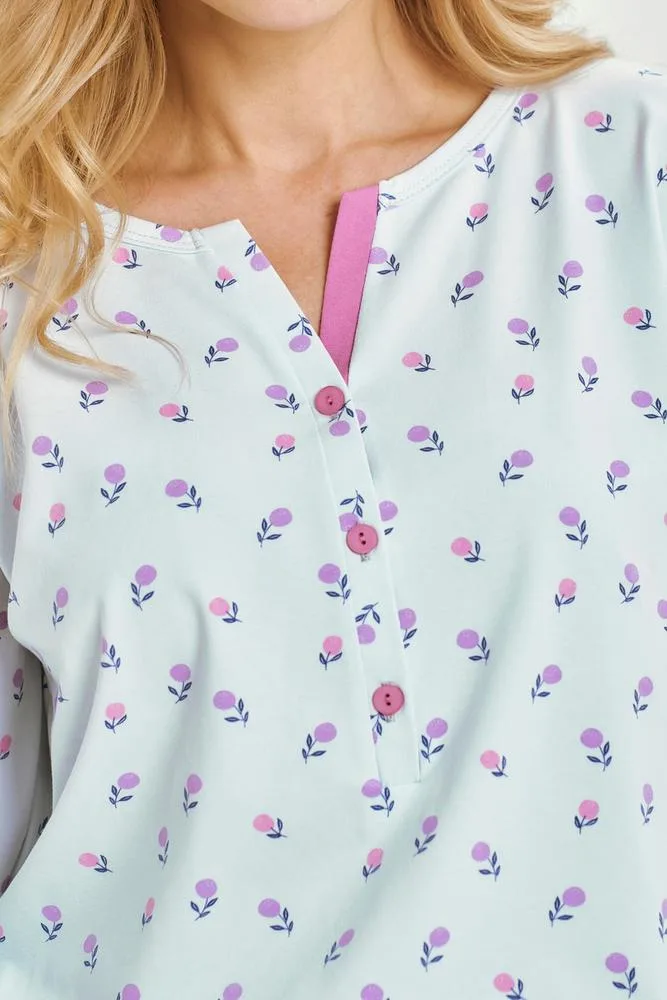 TARO 3446 PIŻAMA DAMSKA DŁUGA YOLANDA M-XL KOLEKCJA AW25/26